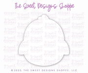 Cookie Cutters - Chubby Little Chick - Cookie Cutter - The Sweet Designs Shoppe - TSDS - - ALL,Animal,Animals,Chubby little chick,Cookie Cutter,Easter,Easter / Spring,little chick,Promocode,STL