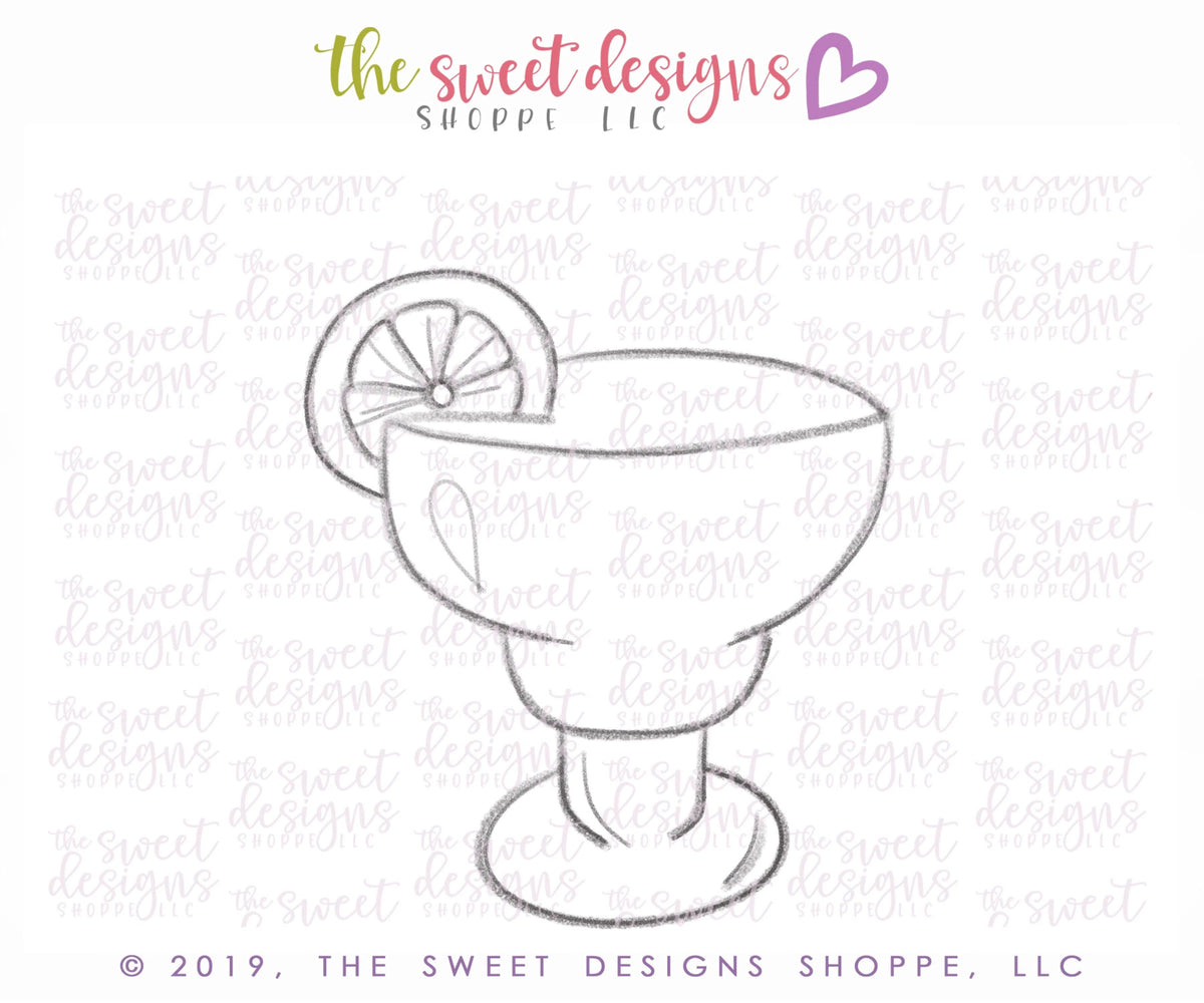 Cookie Cutters - Chubby Margarita - Cookie Cutter - The Sweet Designs Shoppe - TSDS - - ALL,Birthday,celebration,Cinco de Mayo,Cookie Cutter,fiesta,Food,Food & Beverages,Mexico,Promocode,STL