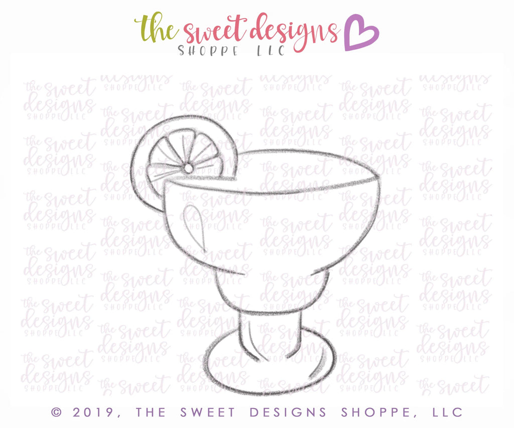 Cookie Cutters - Chubby Margarita - Cookie Cutter - The Sweet Designs Shoppe - TSDS - - ALL,Birthday,celebration,Cinco de Mayo,Cookie Cutter,fiesta,Food,Food & Beverages,Mexico,Promocode,STL