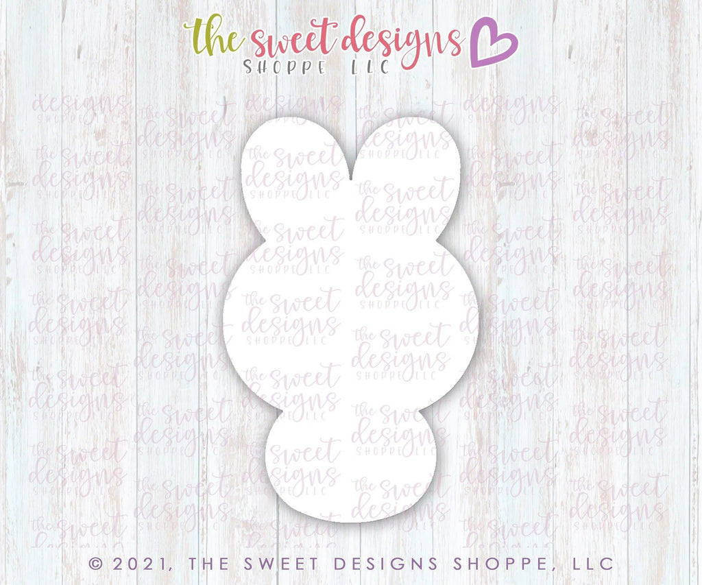 Cookie Cutters - Chubby Marshmallow - Cookie Cutter - The Sweet Designs Shoppe - TSDS - - ALL,Animal,Animals,Animals and Insects,Cookie Cutter,easter,Easter / Spring,Peep,Peeps,Promocode