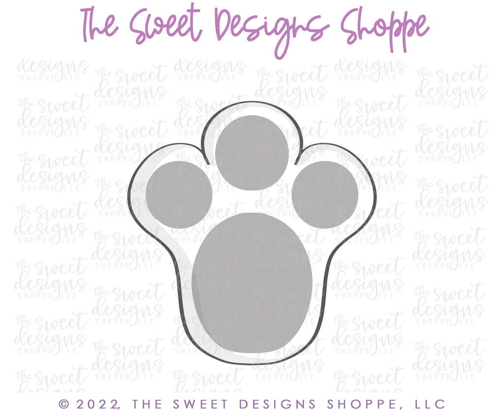Cookie Cutters - Chubby Paw - Cookie Cutter - Sweet Designs Shoppe - - ALL, Animal, Animals, Animals and Insects, bunny, Cookie Cutter, Easter, Easter / Spring, Insects, Promocode, Spring