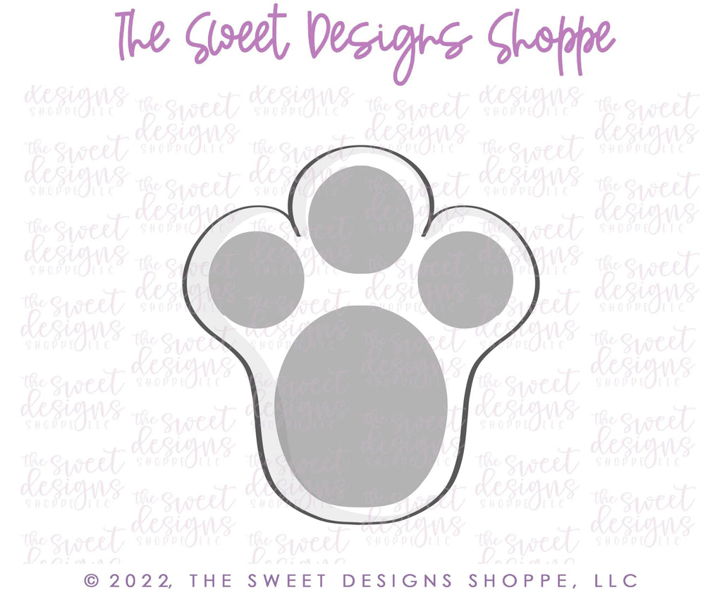 Cookie Cutters - Chubby Paw - Cookie Cutter - The Sweet Designs Shoppe - - ALL, Animal, Animals, Animals and Insects, bunny, Cookie Cutter, Easter, Easter / Spring, Insects, Promocode, Spring