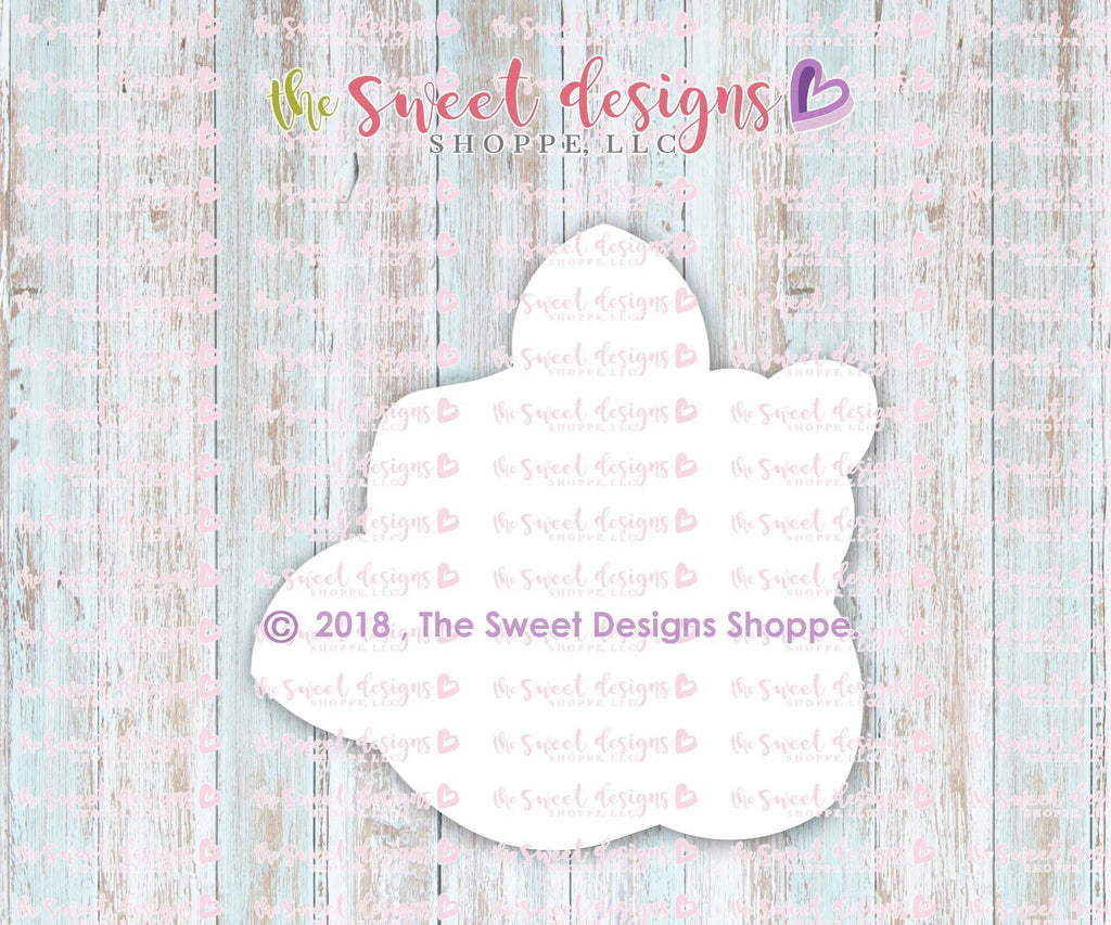 Cookie Cutters - Chubby Rose v2- Cookie Cutter - The Sweet Designs Shoppe - TSDS - - ALL,Cookie Cutter,Easter / Spring,Flower,flowers,Mothers Day,Nature,Promocode,Rose,Valentine,Valentines,Valentines couples,Wedding