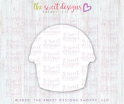 Cookie Cutters - Chubby Sand Bucket v2 - Cookie Cutter - The Sweet Designs Shoppe - TSDS - - ALL,beach,Cookie Cutter,playa,Promocode,sand,Sand Castle,sea,Seashell,seashell and pearl,STL,summer,under the sea