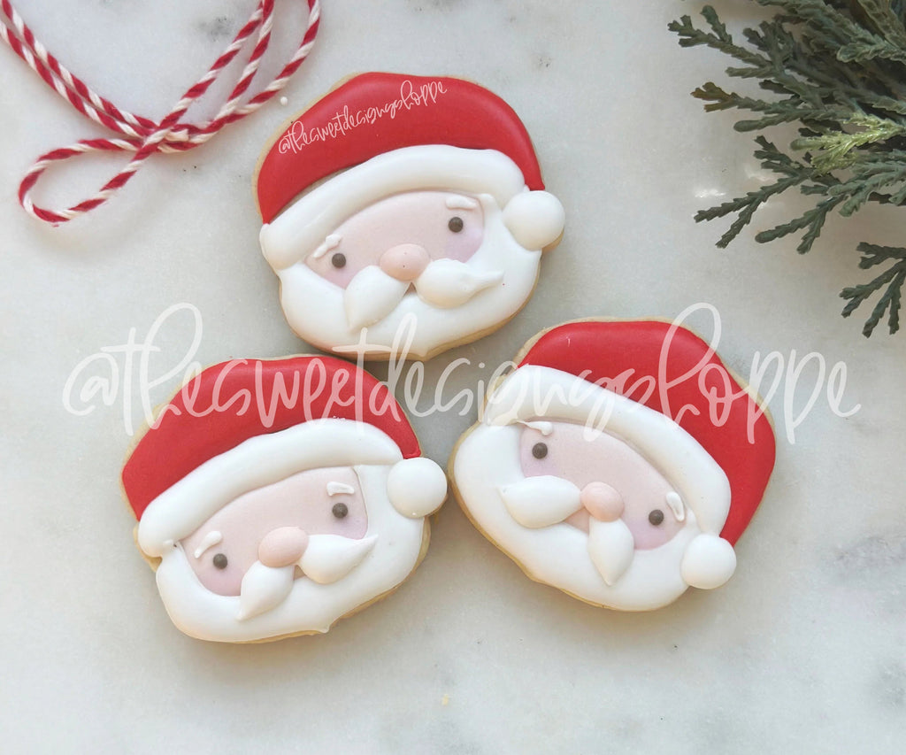 Cookie Cutters - Chubby Santa Face - Cookie Cutter - Sweet Designs Shoppe - - 2018, ALL, Christmas, Christmas / Winter, christmas collection 2018, Cookie Cutter, Face, Promocode, Santa Claus, Winter
