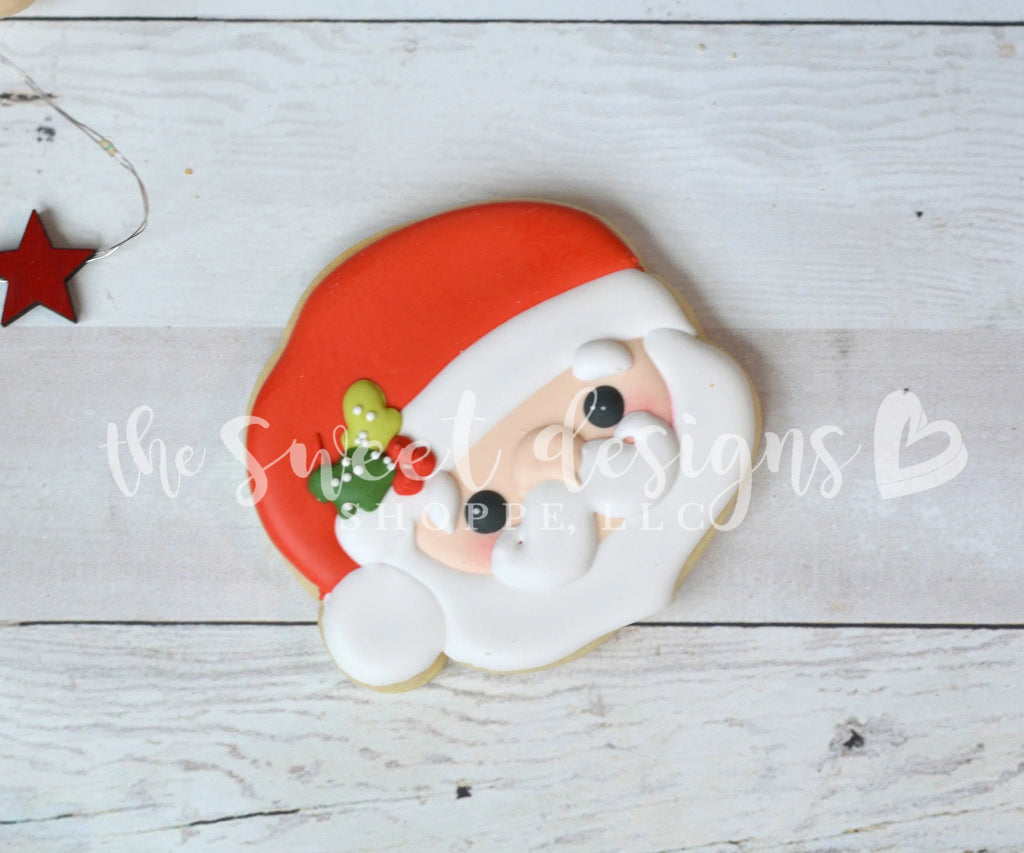 Cookie Cutters - Chubby Santa Face - Cookie Cutter - The Sweet Designs Shoppe - TSDS - - ALL,Christmas,Christmas / Winter,Cookie Cutter,Face,Promocode,Santa Claus,Winter