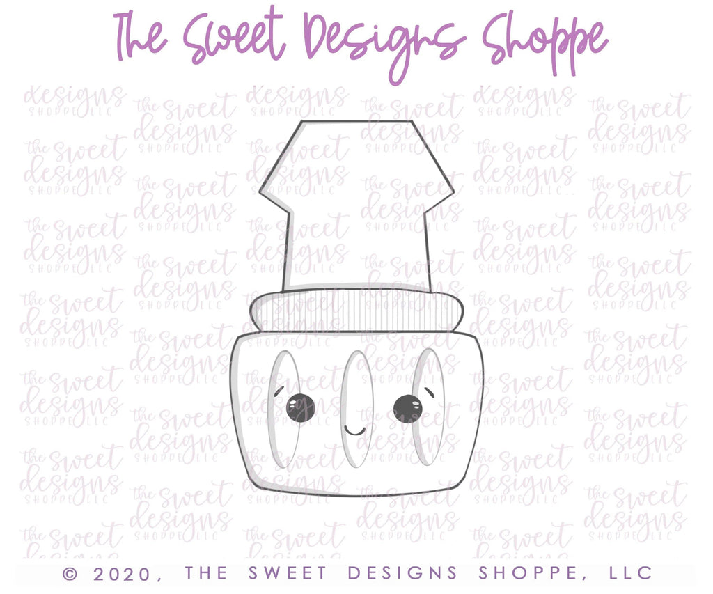 Cookie Cutters - Chubby Screwdriver 2020 - Cookie Cutter - The Sweet Designs Shoppe - TSDS - - 051520,ALL,Cookie Cutter,dad,Father,Fathers Day,grandfather,Promocode,spaner,Tool,tools