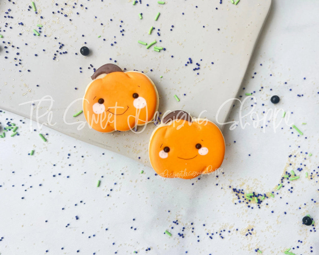 Cookie Cutters - Chubby Simple Pumpkin - Cookie Cutter - Sweet Designs Shoppe - - ALL, Autumn, Cookie Cutter, Fall, Fall / Halloween, Fall / Thanksgiving, Fruits and Vegetables, Halloween, Promocode, Pumpkin, thanksgiving