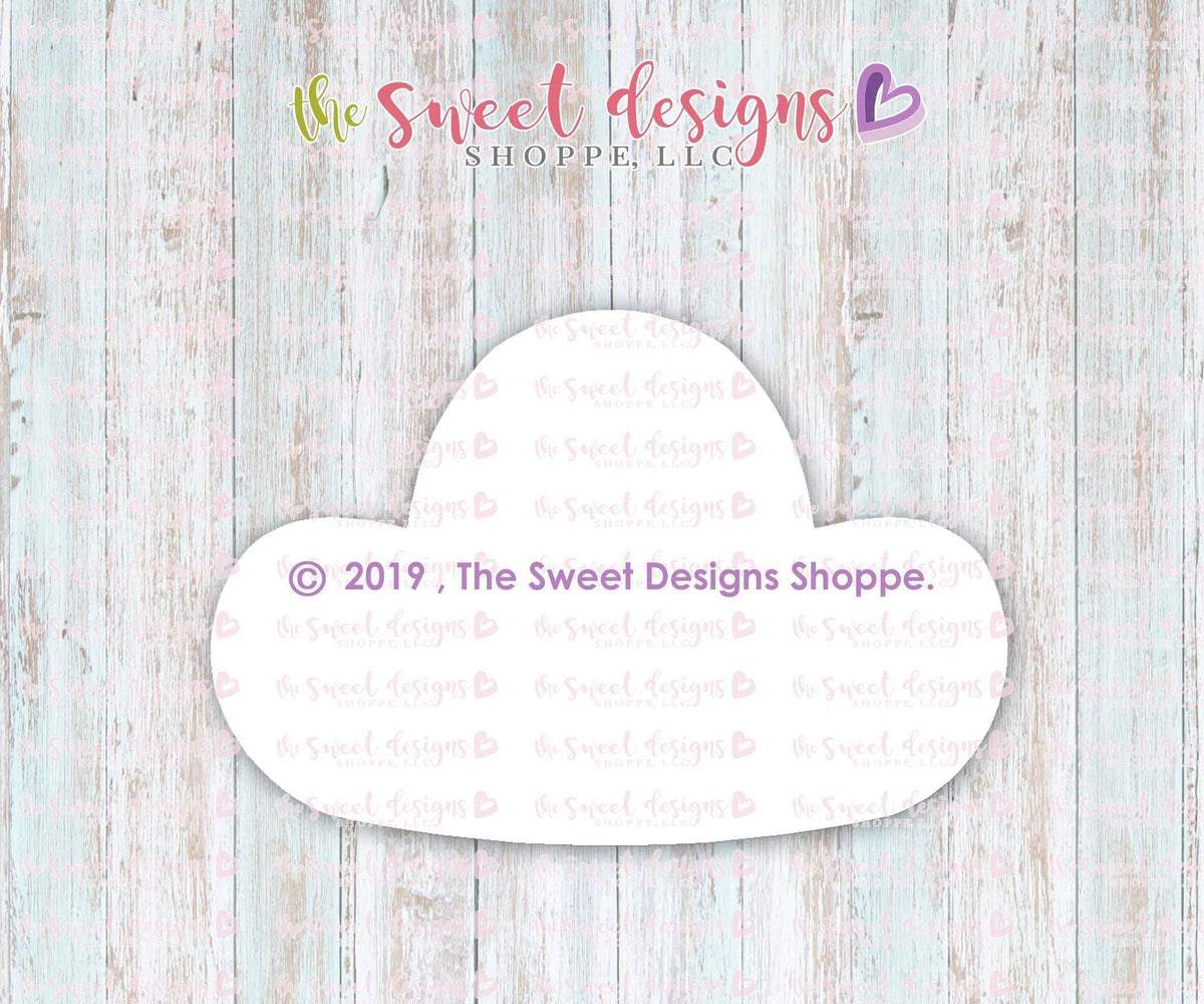 Cookie Cutters - Chubby Sombrero - Cookie Cutter - The Sweet Designs Shoppe - TSDS - - Accesories,ALL,Birthday,Birthday Hat,celebration,Cinco de Mayo,Clothing / Accessories,Cookie Cutter,fiesta,Hat,Mexico,Promocode,STL