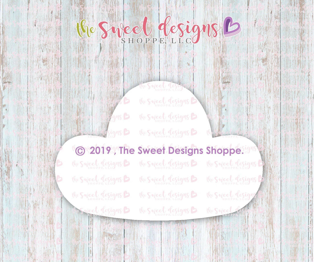 Cookie Cutters - Chubby Sombrero - Cookie Cutter - The Sweet Designs Shoppe - TSDS - - Accesories,ALL,Birthday,Birthday Hat,celebration,Cinco de Mayo,Clothing / Accessories,Cookie Cutter,fiesta,Hat,Mexico,Promocode