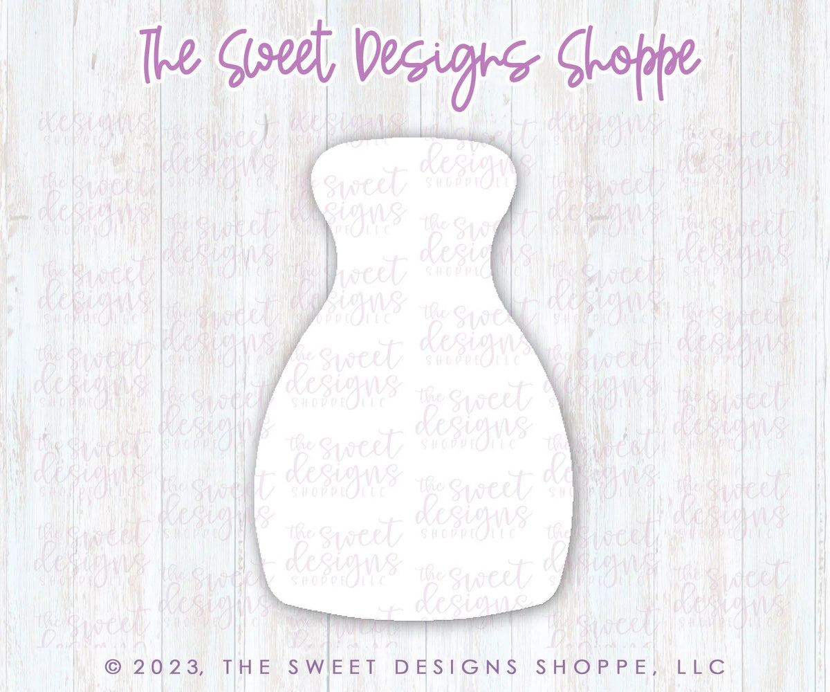 Cookie Cutters - Chubby Soy Sauce - Cookie Cutter - The Sweet Designs Shoppe - TSDS - - ALL,Cookie Cutter,Food,Food and Beverage,Food beverages,Fruits and Vegetables,Promocode,STL,Valentines