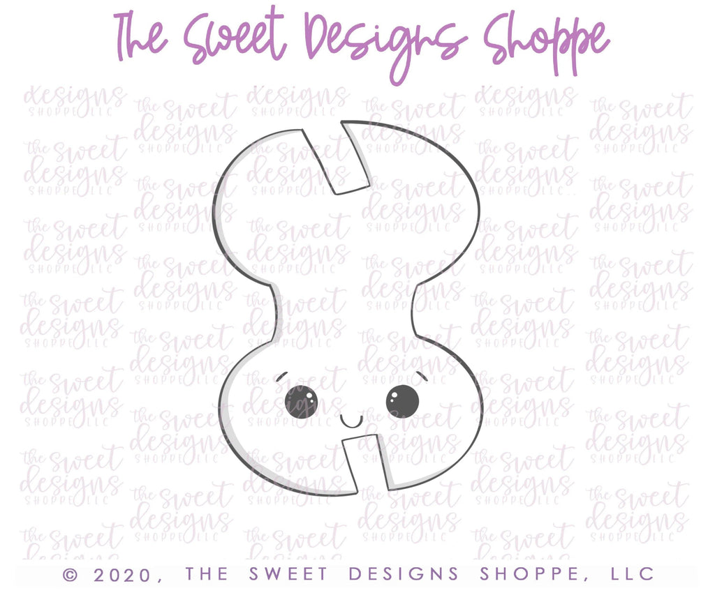 Cookie Cutters - Chubby Spanner 2020 - Cookie Cutter - The Sweet Designs Shoppe - - 051520, ALL, Cookie Cutter, dad, Father, Fathers Day, grandfather, Promocode, spaner, Tool, tools