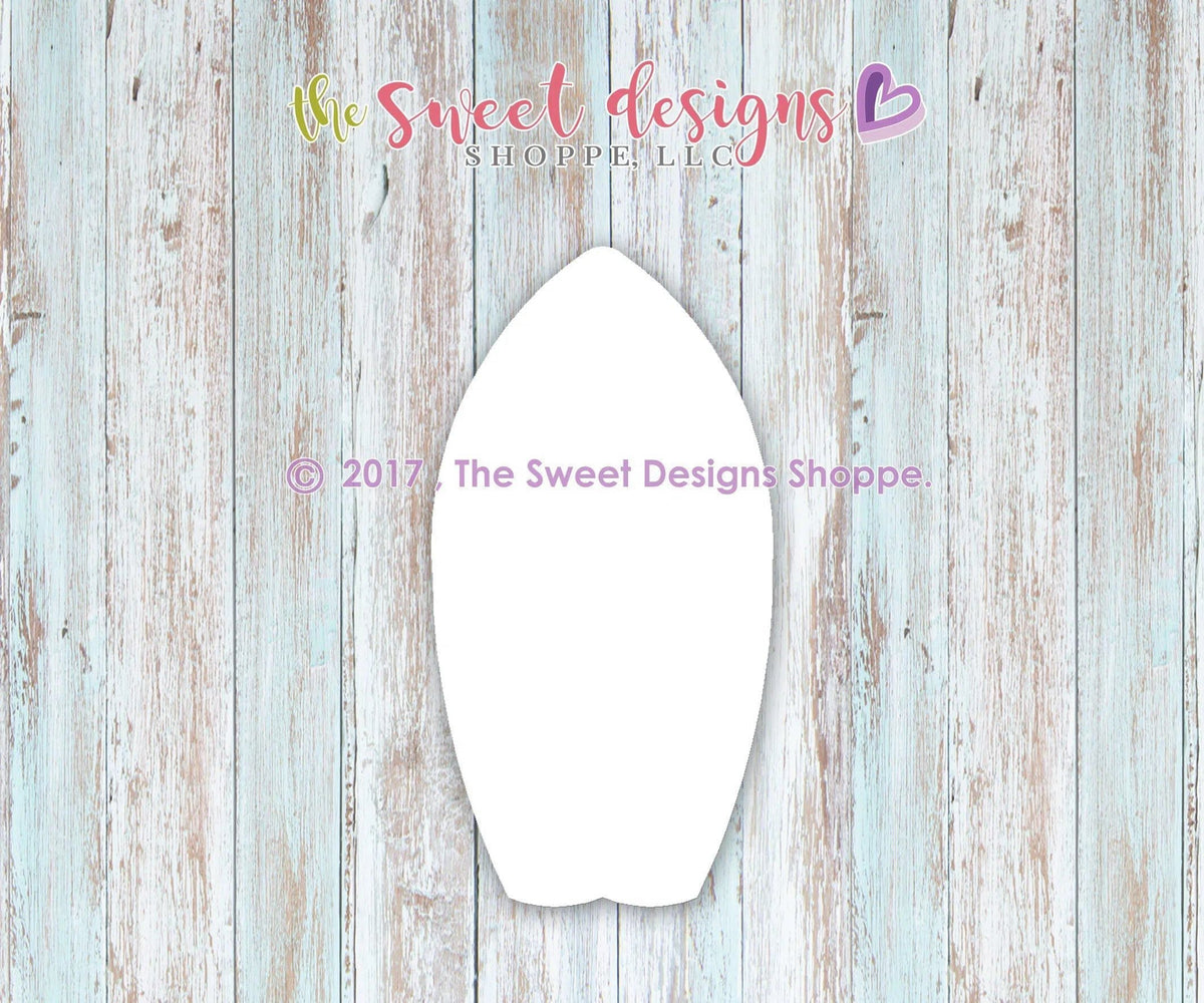 Cookie Cutters - Chubby Surfboard - Cookie Cutter - The Sweet Designs Shoppe - TSDS - - ALL,beach,Cookie Cutter,Hobbies,pool,Promocode,STL,Summer,vacation