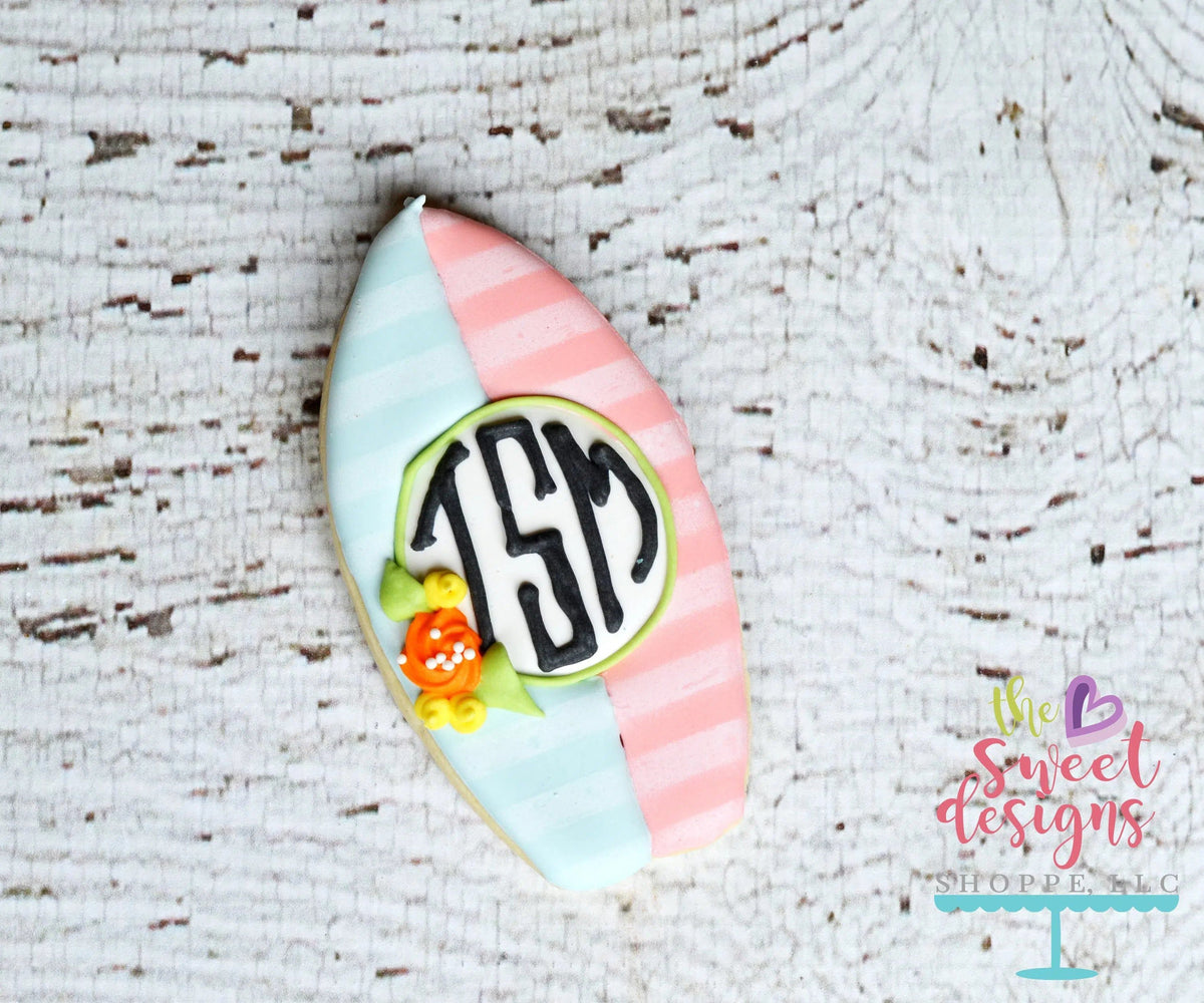Cookie Cutters - Chubby Surfboard - Cookie Cutter - The Sweet Designs Shoppe - TSDS - - ALL,beach,Cookie Cutter,Hobbies,pool,Promocode,STL,Summer,vacation