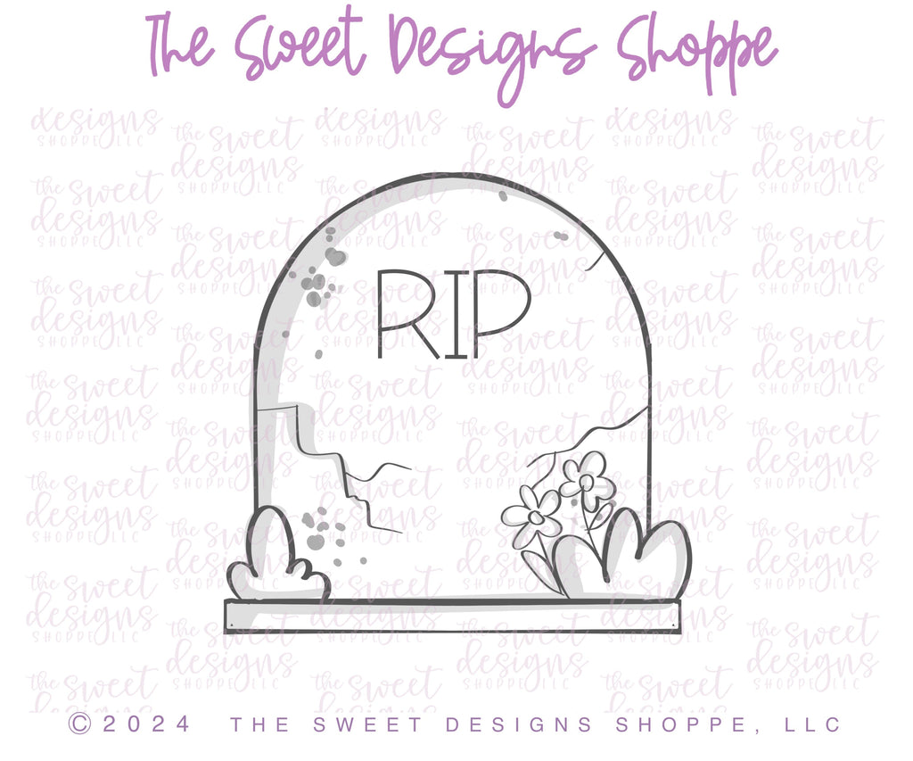 Cookie Cutters - Chubby Tombstone - Cookie Cutter - The Sweet Designs Shoppe - TSDS - - ALL,Cookie Cutter,halloween,Promocode