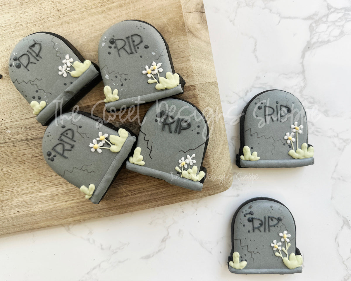 Cookie Cutters - Chubby Tombstone - Cookie Cutter - The Sweet Designs Shoppe - TSDS - - ALL,Cookie Cutter,halloween,Promocode,STL