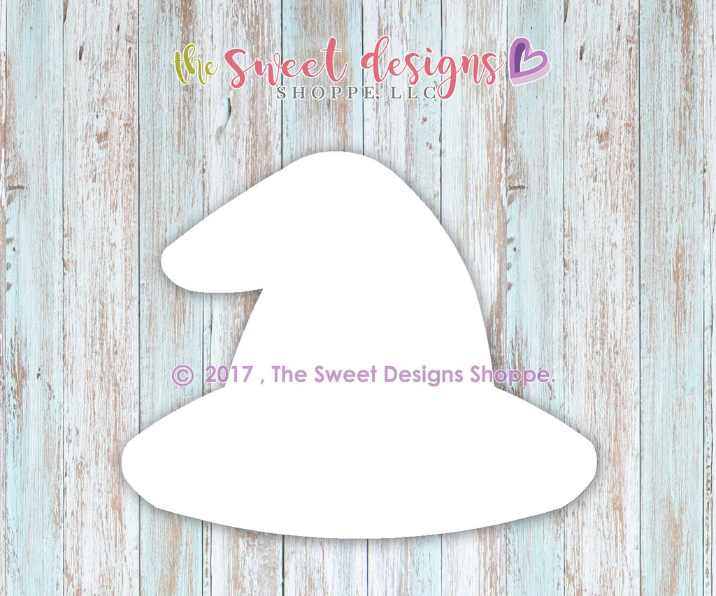 Cookie Cutters - Chubby Witch Hat - Cookie Cutter - Sweet Designs Shoppe - - accessory, ALL, Clothing / Accessories, cookie cutters, Customize, Fall / Halloween, halloween, Harry Potter, harrypotter, Promocode, trick or treat