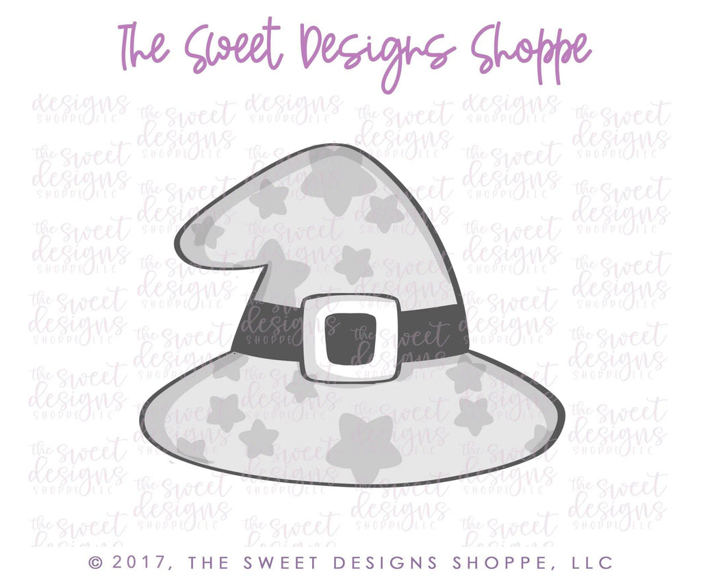 Cookie Cutters - Chubby Witch Hat - Cookie Cutter - The Sweet Designs Shoppe - TSDS - - accessory,ALL,Clothing / Accessories,cookie cutters,Customize,Fall / Halloween,halloween,Harry Potter,harrypotter,Promocode,STL,trick or treat