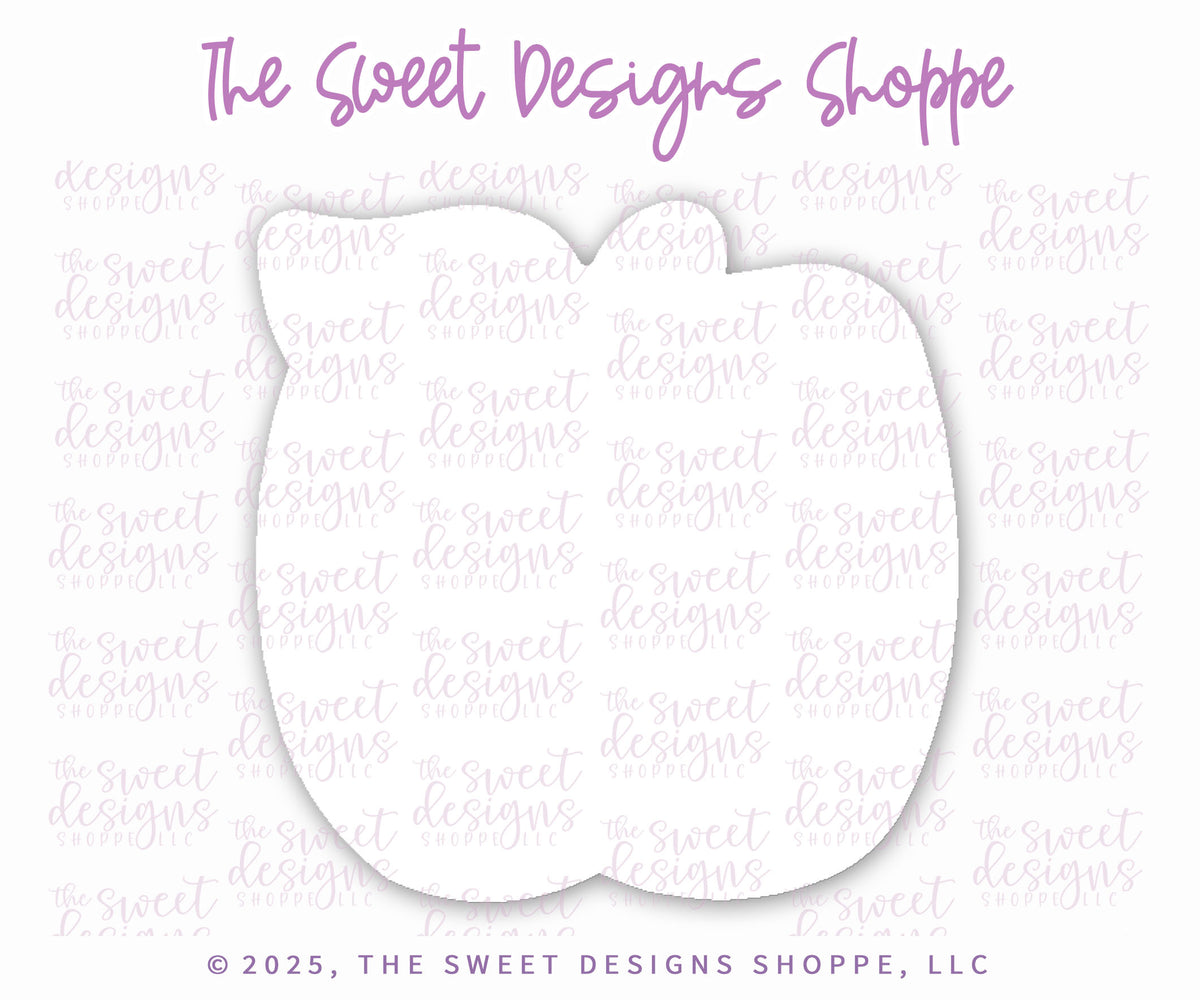 Cookie Cutters - Chunky Apple - Cookie Cutter - The Sweet Designs Shoppe - TSDS - - ALL,back to school,chunky apple,Cookie Cutter,fruit,fruits,Fruits and Vegetables,Promocode,School,School / Graduation,school supplies,STL