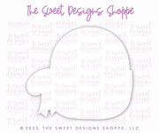 Cookie Cutters - Chunky Basket with a Bow - Cookie Cutter - The Sweet Designs Shoppe - TSDS - - ALL,basket,chunky basket with a bow,Cookie Cutter,Easter,Easter / Spring,easter basket,Nature,Nest,Promocode,STL