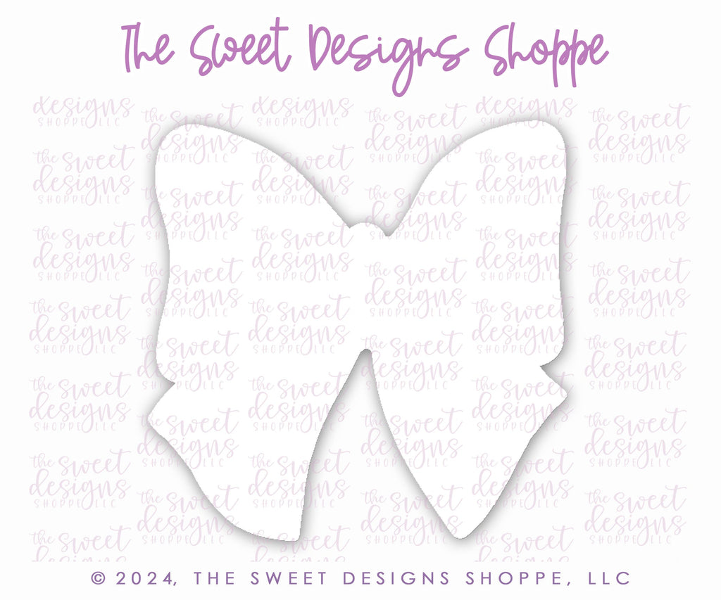 Cookie Cutters - Chunky Bow - Cookie Cutter - The Sweet Designs Shoppe - - Accesories, Accessories, accessory, ALL, Bow, bows, chunky bow, Cookie Cutter, new, Promocode, STL, valentine, Valentines, valentines chunky