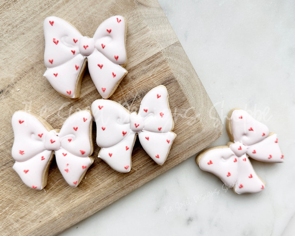 Cookie Cutters - Chunky Bow - Cookie Cutter - The Sweet Designs Shoppe - - Accesories, Accessories, accessory, ALL, Bow, bows, chunky bow, Cookie Cutter, new, Promocode, STL, valentine, Valentines, valentines chunky