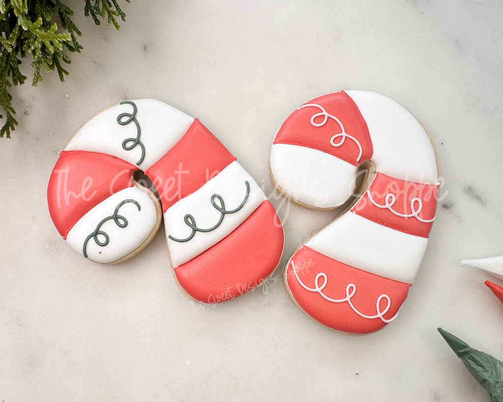 Cookie Cutters - Chunky Candy Cane - Cookie Cutter - The Sweet Designs Shoppe - TSDS - - advent,Advent Calendar,ALL,Candy,CandyCane,Christmas,Christmas / Winter,Christmas Cookies,Cookie Cutter,Promocode,STL