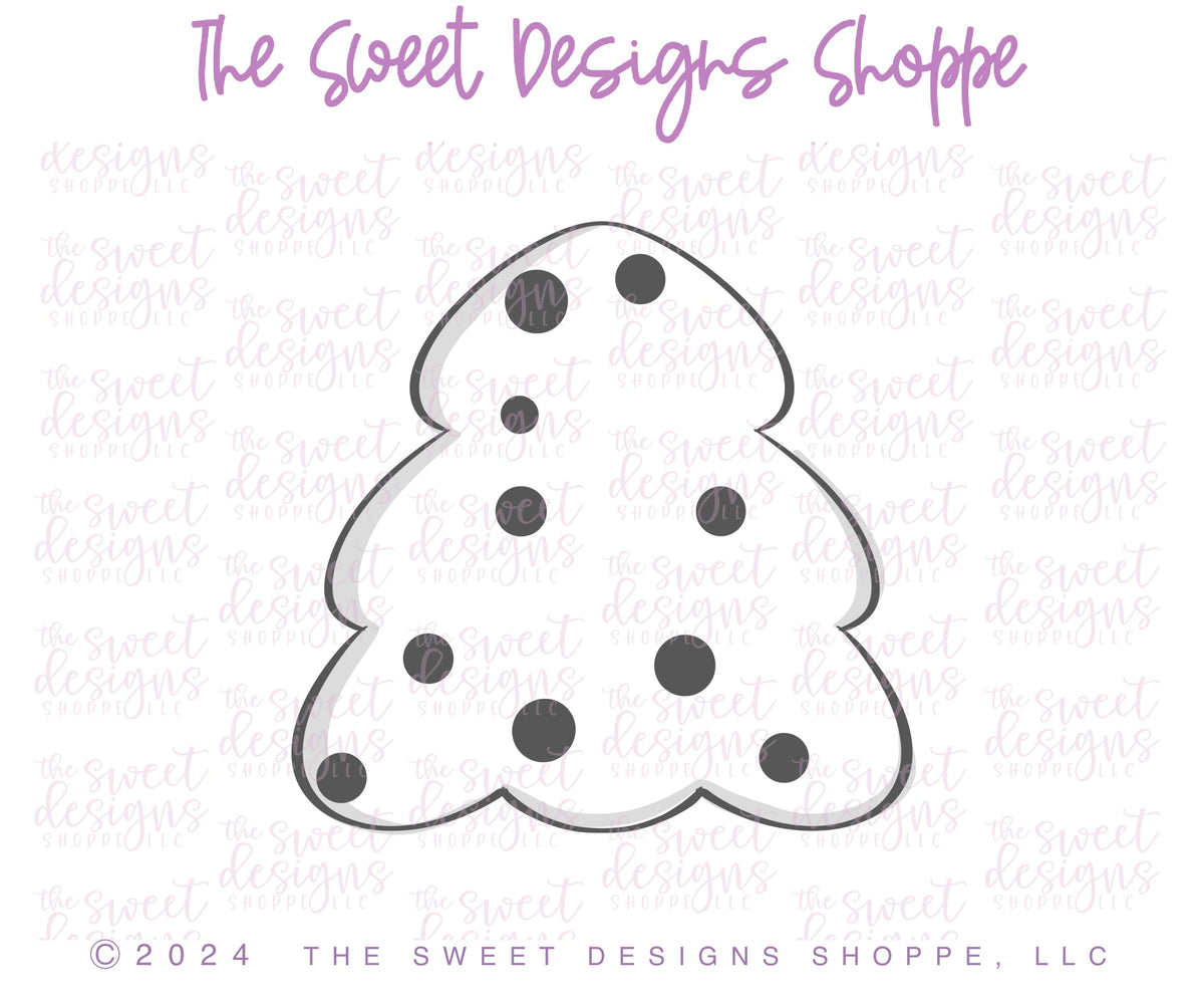 Cookie Cutters - Chunky Christmas Tree - Cookie Cutter - The Sweet Designs Shoppe - TSDS - - advent,Advent Calendar,ALL,Christmas,Christmas / Winter,Christmas Cookies,Christmas Tree,Cookie Cutter,Nature,Promocode,STL,Tree,Trees,Trees Leaves and Flowers