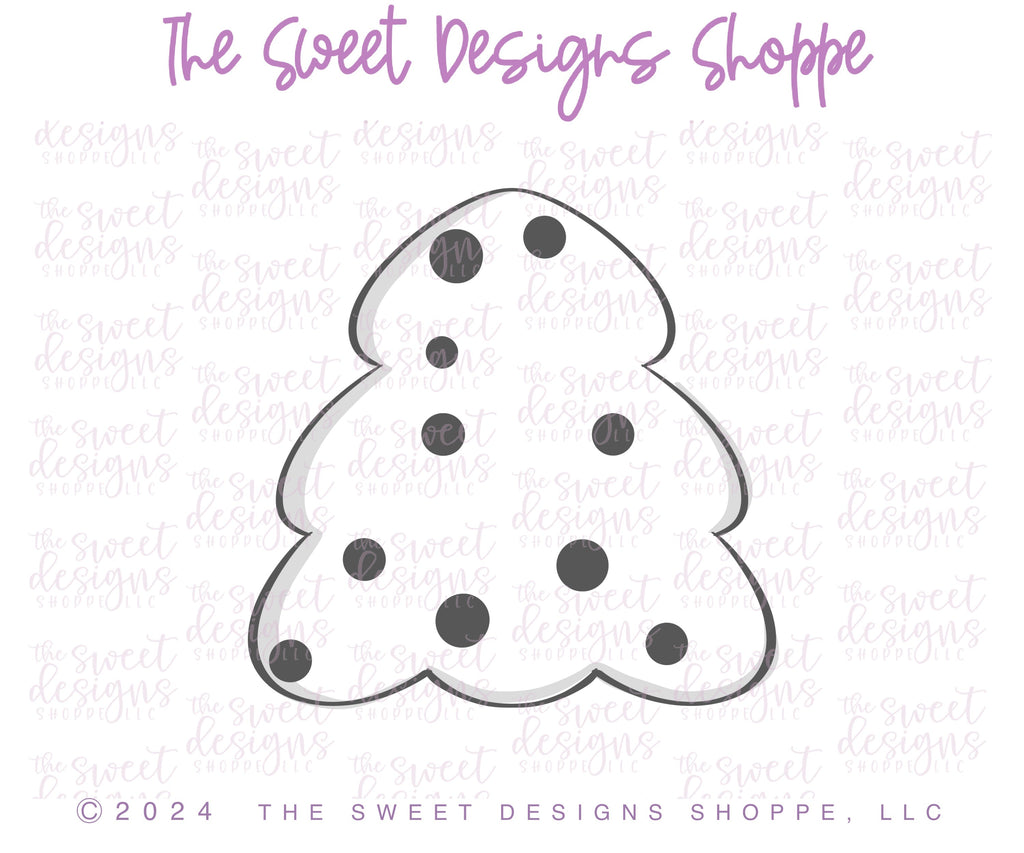 Cookie Cutters - Chunky Christmas Tree - Cookie Cutter - The Sweet Designs Shoppe - TSDS - - advent,Advent Calendar,ALL,Christmas,Christmas / Winter,Christmas Cookies,Christmas Tree,Cookie Cutter,Nature,Promocode,STL,Tree,Trees,Trees Leaves and Flowers