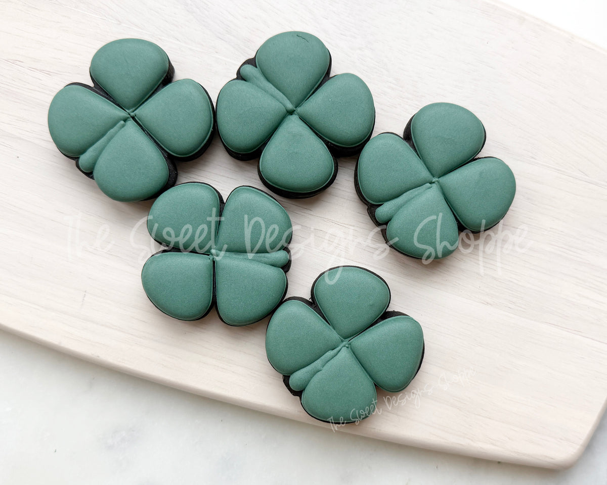 Cookie Cutters - Chunky Clover - Cookie Cutter - The Sweet Designs Shoppe - TSDS - - ALL,Cookie Cutter,Flower,Flowers,Leaves and Flowers,Nature,patrick,patrick's,Promocode,Saint Patricks,ST PATRICK,St Patrick’s Day,St. Pat,St. Patricks,STL,Trees Leaves and Flowers