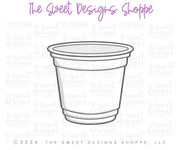 Cookie Cutters - Chunky Disposable Cup - Cookie Cutter - The Sweet Designs Shoppe - TSDS - - 4th,4th July,4th of July,ALL,Birthday,Cookie Cutter,Party,Patriotic,Patriotric,pool party,Promocode,STL,Summer,USA