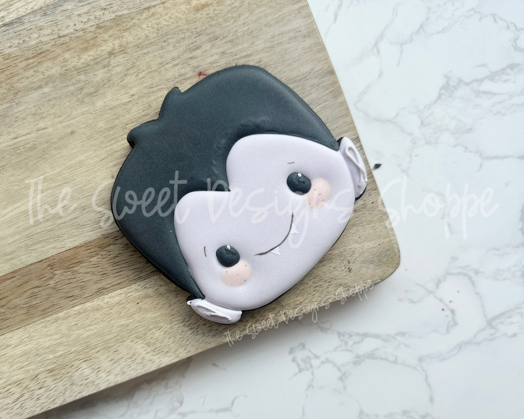 Cookie Cutters - Chunky Dracula Face - Cookie Cutter - The Sweet Designs Shoppe - TSDS - - ALL,Cookie Cutter,halloween,Promocode,STL