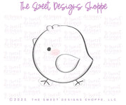 Cookie Cutters - Chunky Easter Bird- Cookie Cutter - The Sweet Designs Shoppe - TSDS - - ALL,Animal,Animals,Birds,Cookie Cutter,Easter,Easter / Spring,Easter BIrd,pets,Promocode,STL