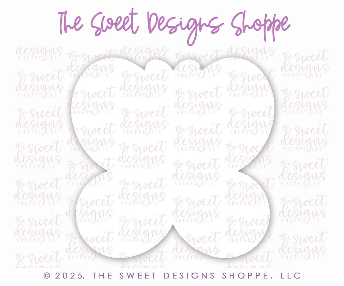 Cookie Cutters - Chunky Easter Butterfly - Cookie Cutter - The Sweet Designs Shoppe - TSDS - - ALL,Animal,Animals,Animals and Insects,butterfly easter,chunky easter butterlfy,Cookie Cutter,Easter,Easter / Spring,insect,Insects,Promocode,Spring,STL,Summer