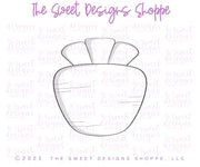 Cookie Cutters - Chunky Easter Carrot - Cookie Cutter - The Sweet Designs Shoppe - TSDS - - ALL,Carrot,Chunky Easter Carrot,Cookie Cutter,Easter,Easter / Spring,Fruits and Vegetables,Promocode,STL,Vegetable
