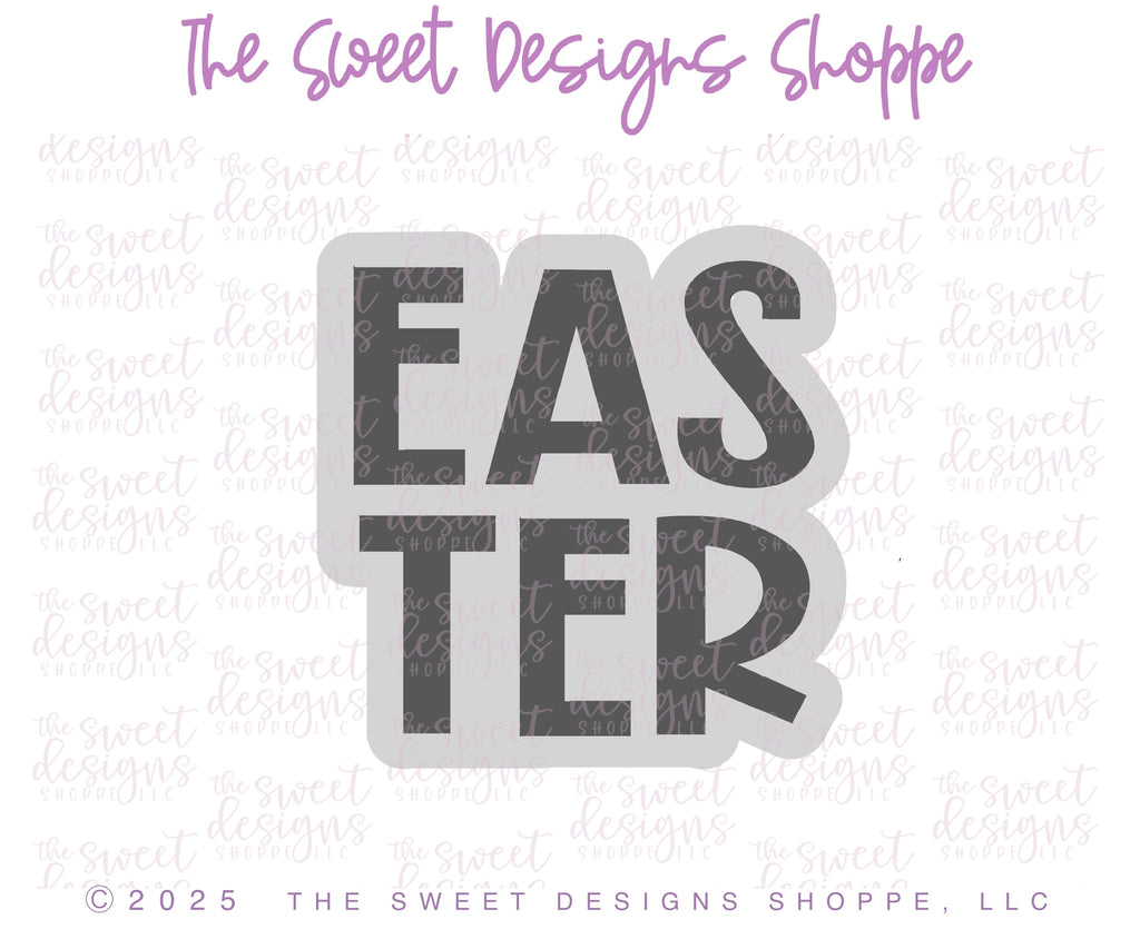 Cookie Cutters - Chunky Easter Set - Cookie Cutters Set - Set of 12 - Cookie Cutters - The Sweet Designs Shoppe - TSDS - - ALL,Animal,Animals,Animals and Insects,Cookie Cutter,cookie cutters,Easter,Easter / Spring,Mini Sets,Promocode,regular sets,set,STL