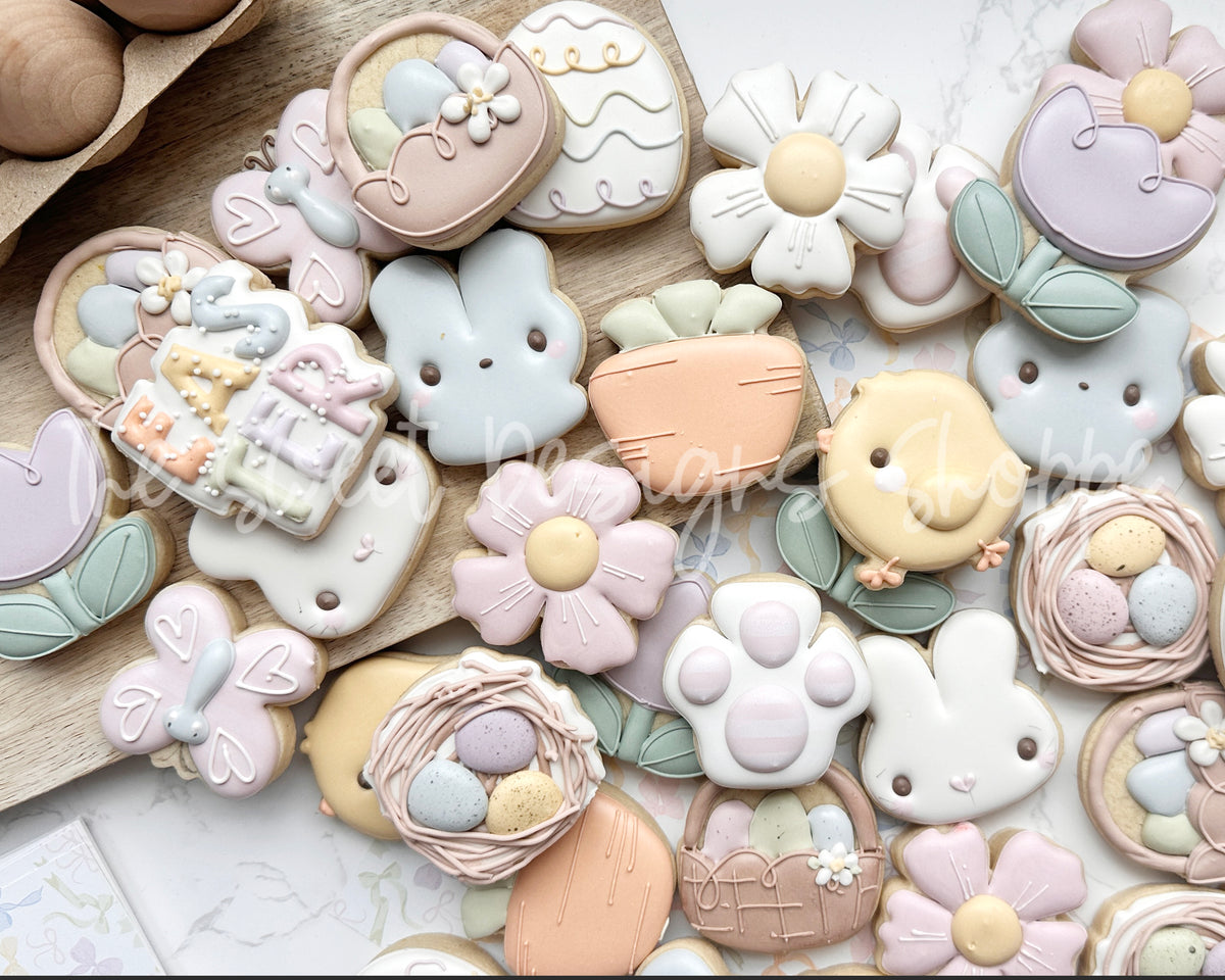 Cookie Cutters - Chunky Easter Set - Cookie Cutters Set - Set of 12 - Cookie Cutters - The Sweet Designs Shoppe - TSDS - - ALL,Animal,Animals,Animals and Insects,Cookie Cutter,cookie cutters,Easter,Easter / Spring,Mini Sets,Promocode,regular sets,set,STL