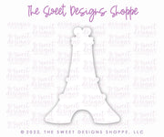 Cookie Cutters - Chunky Eiffel Tower - Cookie Cutter - The Sweet Designs Shoppe - TSDS - - ALL,Cookie Cutter,honeymoon,Love,Paris,Promocode,STL,travel,valentine,Valentines,Wedding,Wedding Favors