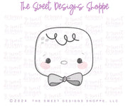 Cookie Cutters - Chunky Gingerboy Face - Cookie Cutter - The Sweet Designs Shoppe - TSDS - - advent,Advent Calendar,ALL,Christmas,Christmas / Winter,Christmas Cookies,Cookie Cutter,Ginger boy,ginger bread,Ginger girl,Gingerboy,gingerbread,gingerbread man,Gingergirl,Promocode,STL