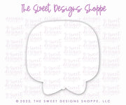 Cookie Cutters - Chunky Gingerboy Face - Cookie Cutter - The Sweet Designs Shoppe - TSDS - - advent,Advent Calendar,ALL,Christmas,Christmas / Winter,Christmas Cookies,Cookie Cutter,Ginger boy,ginger bread,Ginger girl,Gingerboy,gingerbread,gingerbread man,Gingergirl,Promocode,STL
