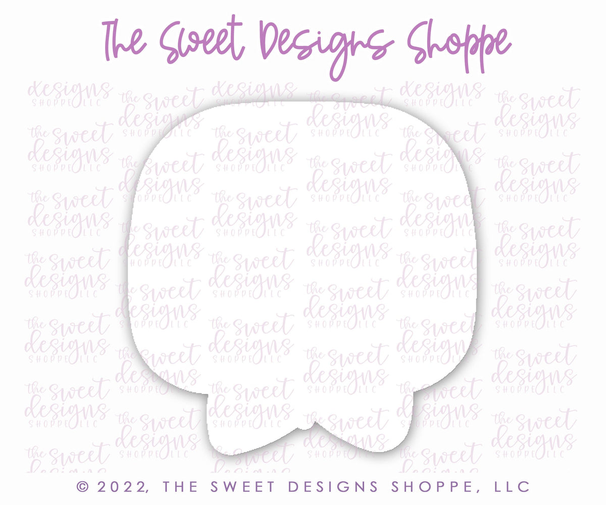 Cookie Cutters - Chunky Gingerboy Face - Cookie Cutter - The Sweet Designs Shoppe - TSDS - - advent,Advent Calendar,ALL,Christmas,Christmas / Winter,Christmas Cookies,Cookie Cutter,Ginger boy,ginger bread,Ginger girl,Gingerboy,gingerbread,gingerbread man,Gingergirl,Promocode,STL