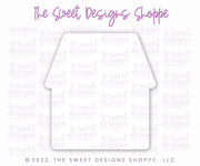 Cookie Cutters - Chunky Gingerbread House - Cookie Cutter - The Sweet Designs Shoppe - TSDS - - advent,Advent Calendar,ALL,Christmas,Christmas / Winter,Christmas Cookies,Cookie Cutter,ginger bread,gingerbread,GingerHouse,Promocode,STL