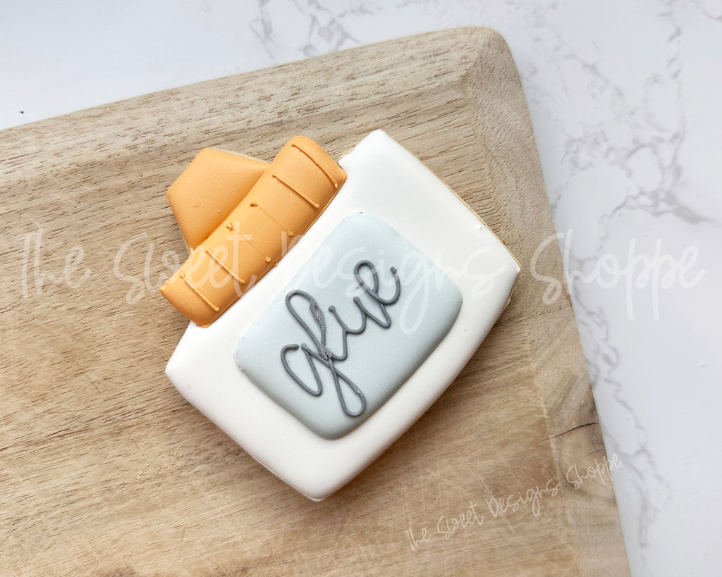 Cookie Cutters - Chunky Glue - Cookie Cutter - The Sweet Designs Shoppe - TSDS - - ALL,back to school,Cookie Cutter,homeschool,Promocode,School,School / Graduation,school supplies,STL