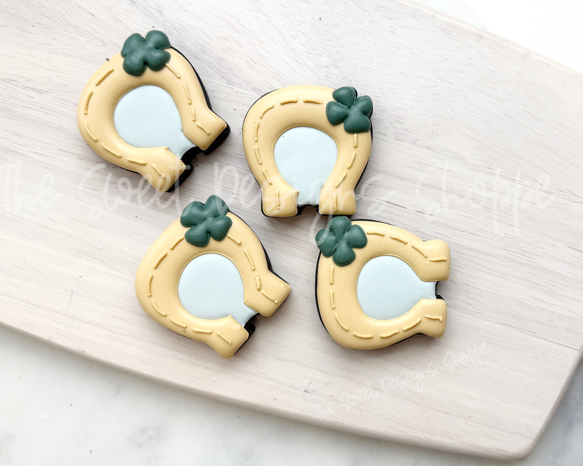 Cookie Cutters - Chunky Horseshoe - Cookie Cutter - The Sweet Designs Shoppe - TSDS - - ALL,Animal,Animals,Animals and Insects,Cookie Cutter,patrick,patrick's,Promocode,Saint Patricks,ST PATRICK,St Patrick’s Day,St. Pat,St. Patricks,STL