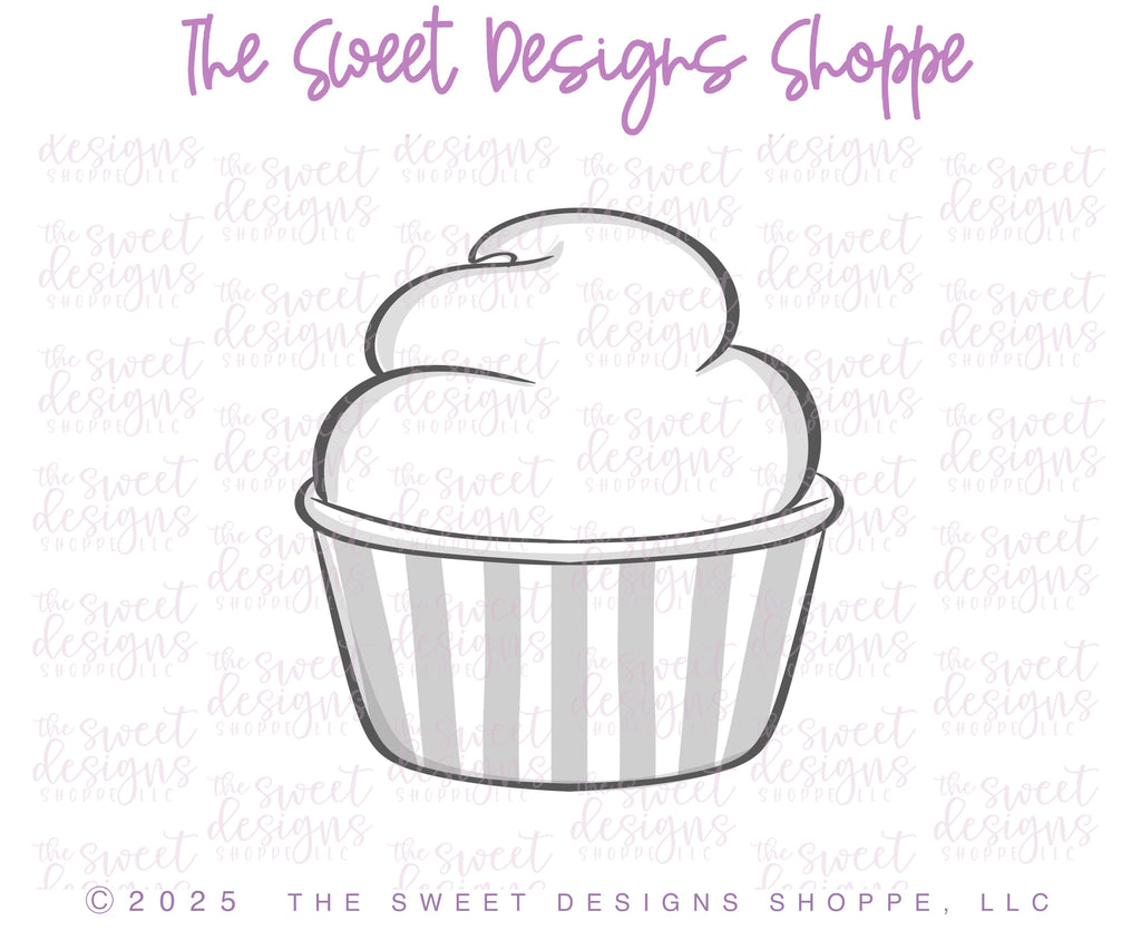 Cookie Cutters - Chunky Ice Cream - Cookie Cutter - The Sweet Designs Shoppe - TSDS - - 4th,4th July,4th of July,ALL,Birthday,Cookie Cutter,Patriotic,pool,pool party,Promocode,STL,Summer,Sweet,Sweets