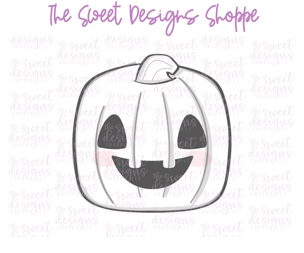 Cookie Cutters - Chunky Jack-o-Candle - Cookie Cutter - The Sweet Designs Shoppe - - ALL, Cookie Cutter, halloween, new, Promocode