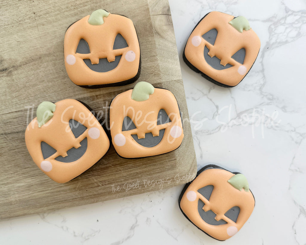 Cookie Cutters - Chunky Jack-o-Candle - Cookie Cutter - The Sweet Designs Shoppe - - ALL, Cookie Cutter, halloween, new, Promocode