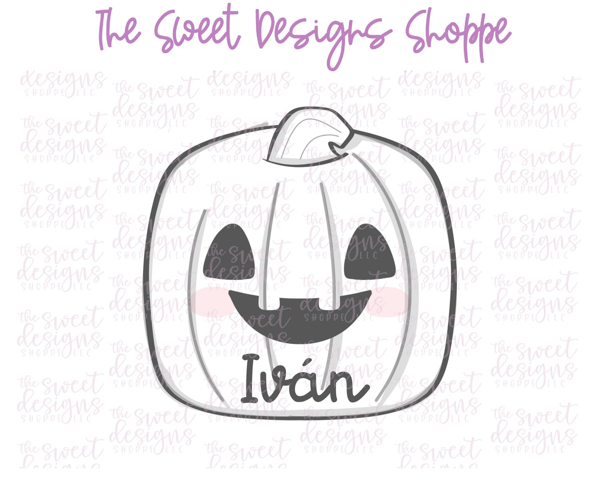 Cookie Cutters - Chunky Jack-o-Lantern - Cookie Cutter - The Sweet Designs Shoppe - TSDS - - ALL,candle,Cookie Cutter,halloween,Jack-o-Candle,Promocode,STL