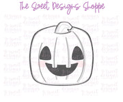 Cookie Cutters - Chunky Jack-o-Lantern - Cookie Cutter - The Sweet Designs Shoppe - TSDS - - ALL,candle,Cookie Cutter,halloween,Jack-o-Candle,Promocode,STL