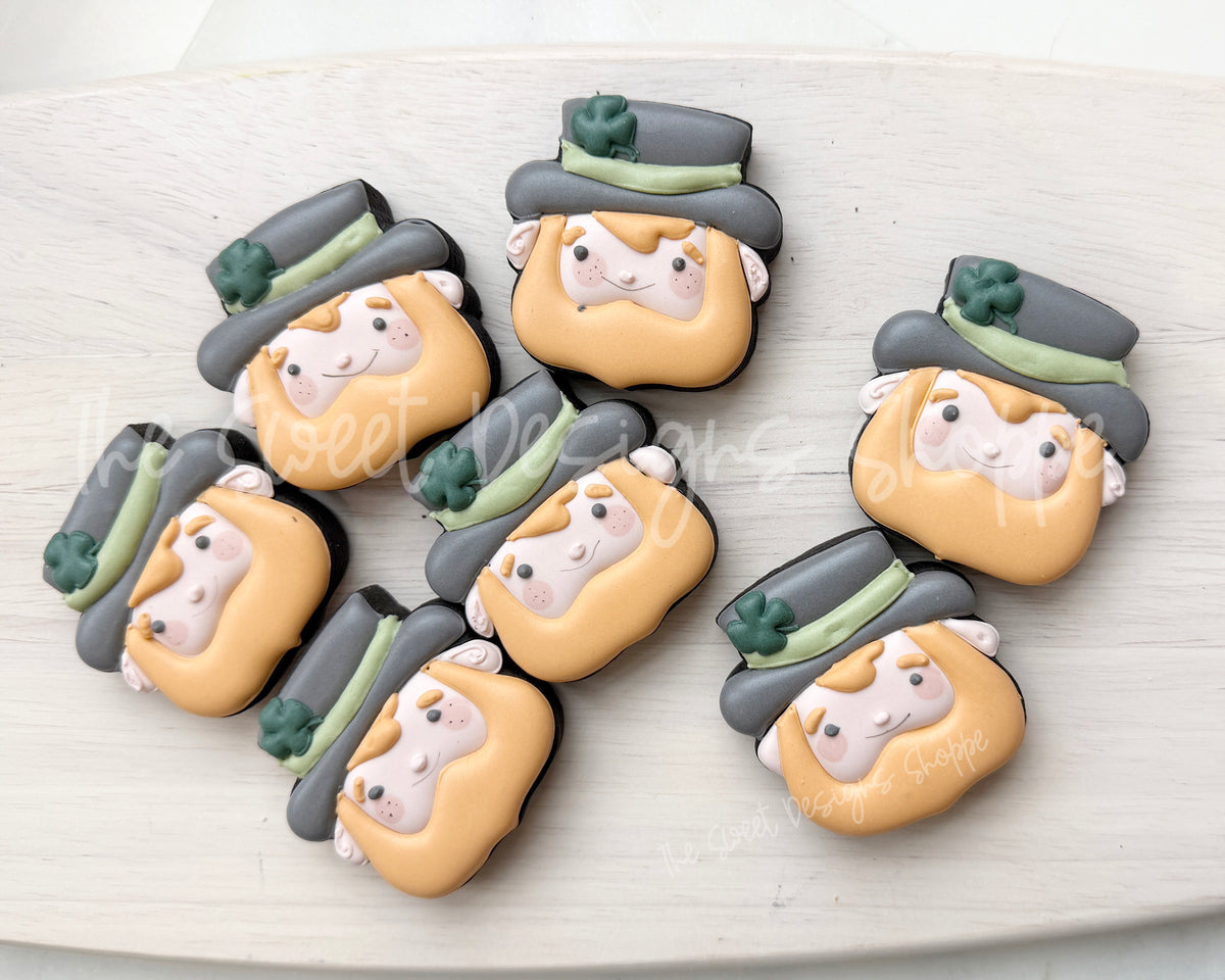 Cookie Cutters - Chunky Leprechaun Face - Cookie Cutter - The Sweet Designs Shoppe - TSDS - - ALL,Cookie Cutter,patrick,patrick's,Promocode,Saint Patricks,ST PATRICK,St Patrick’s Day,St. Pat,St. Patricks,STL